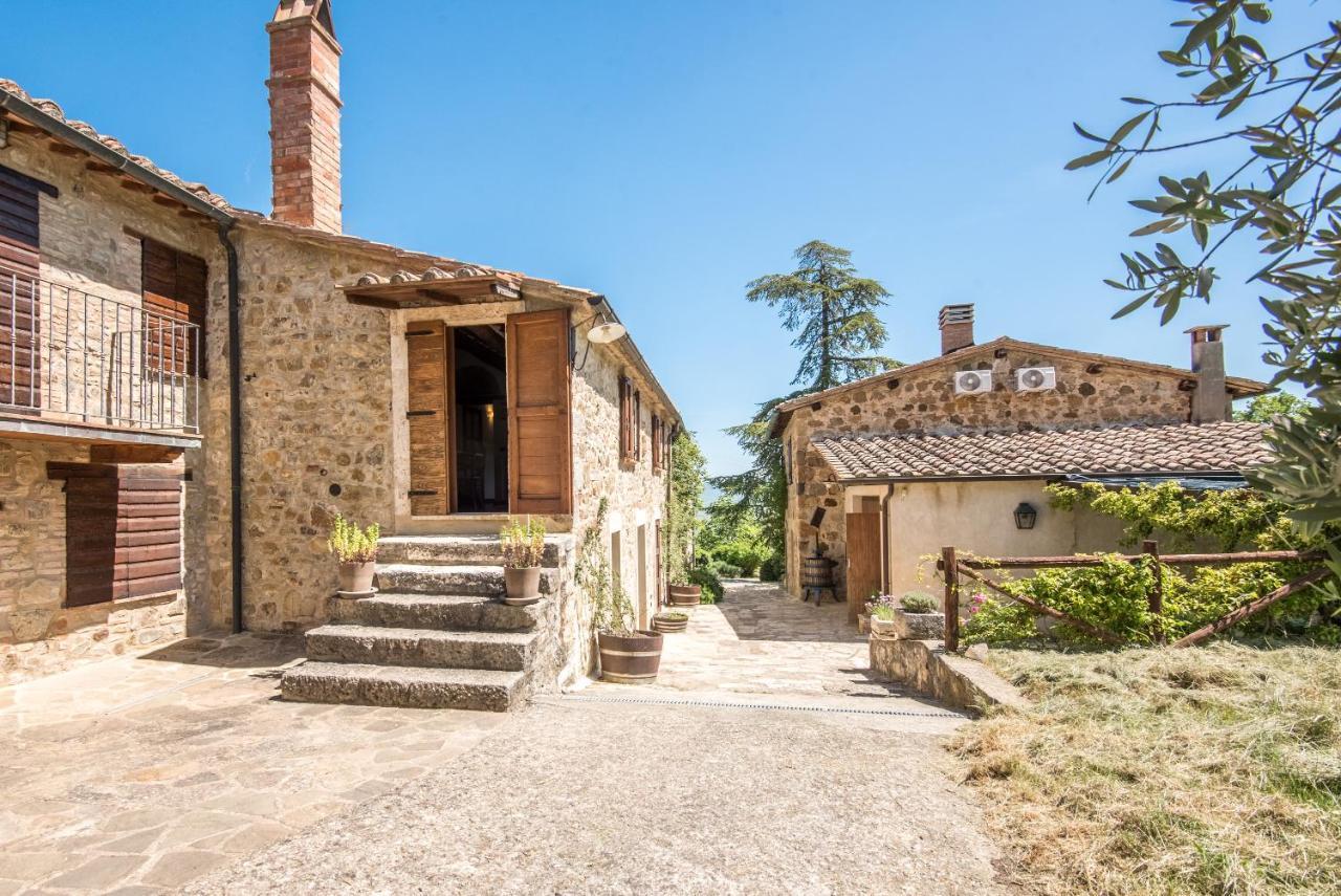 Appartamento Gemma Bianca-Tavoleto Castiglione dʼOrcia Exterior foto