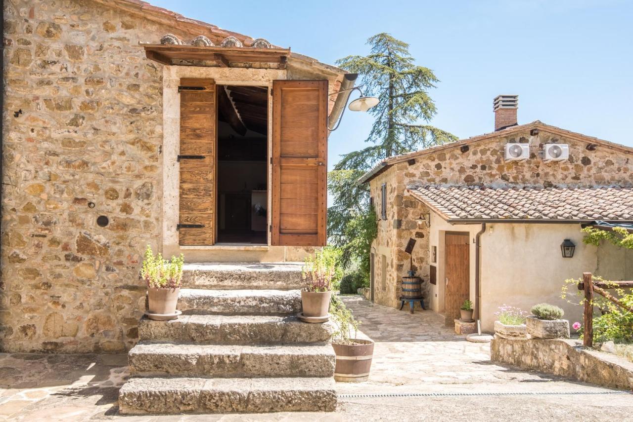 Appartamento Gemma Bianca-Tavoleto Castiglione dʼOrcia Exterior foto