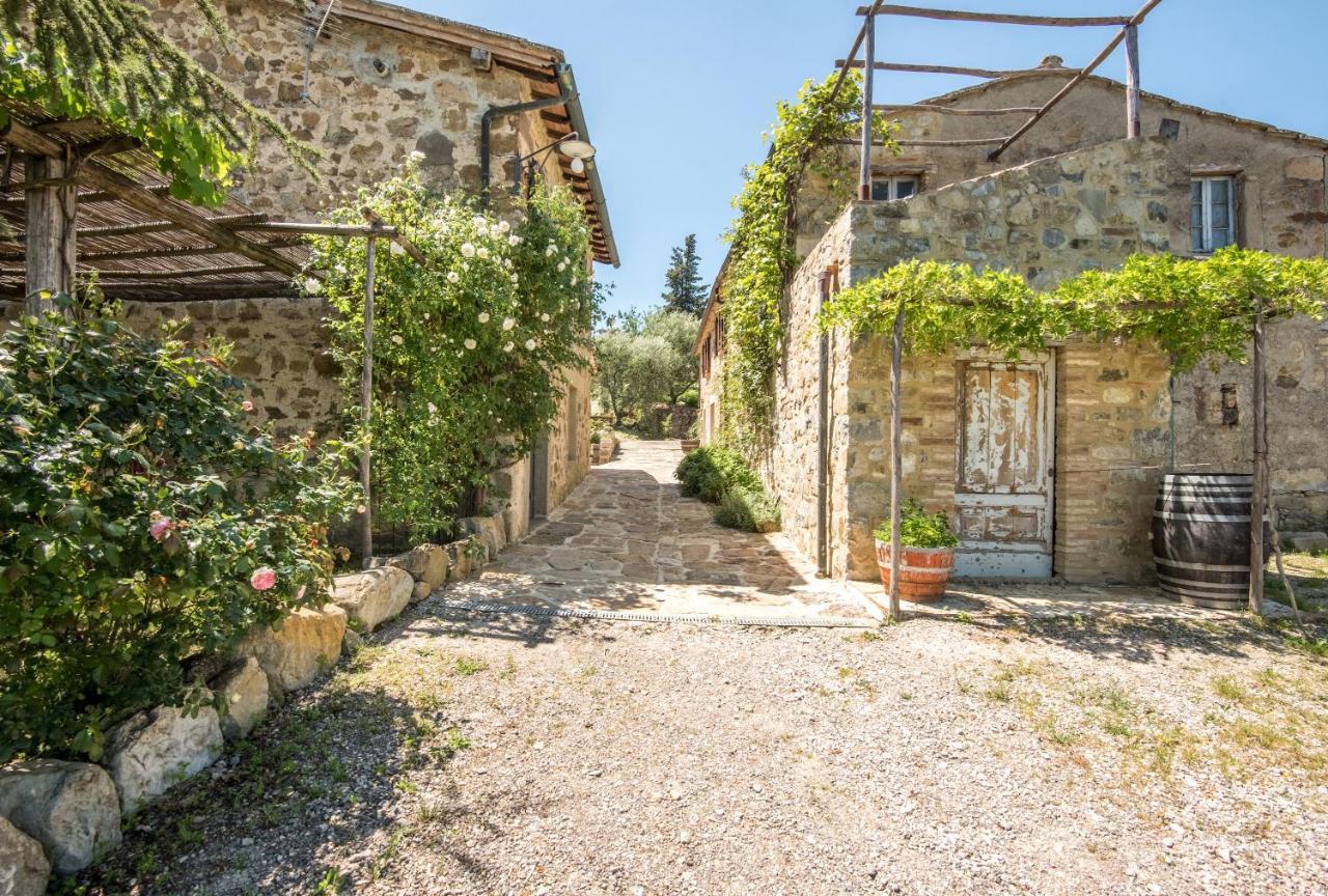 Appartamento Gemma Bianca-Tavoleto Castiglione dʼOrcia Exterior foto