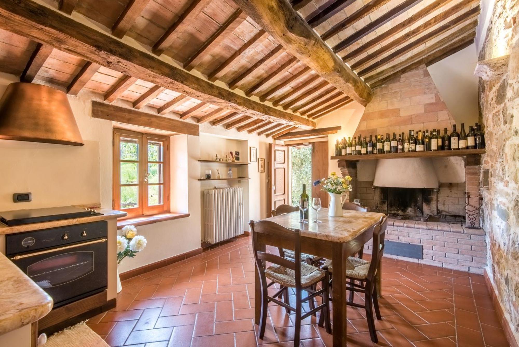 Appartamento Gemma Bianca-Tavoleto Castiglione dʼOrcia Exterior foto